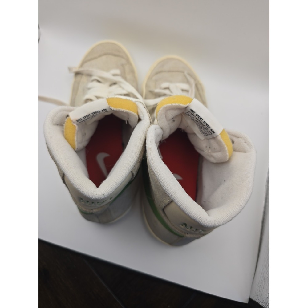 Women's Nike Blazers Size 7.5 dv7006-200 Tan And Green - Picture 7 of 9
